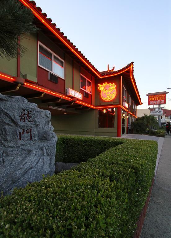 Royal Pagoda Motel Dodger Stadium Los Angeles Exteriör bild